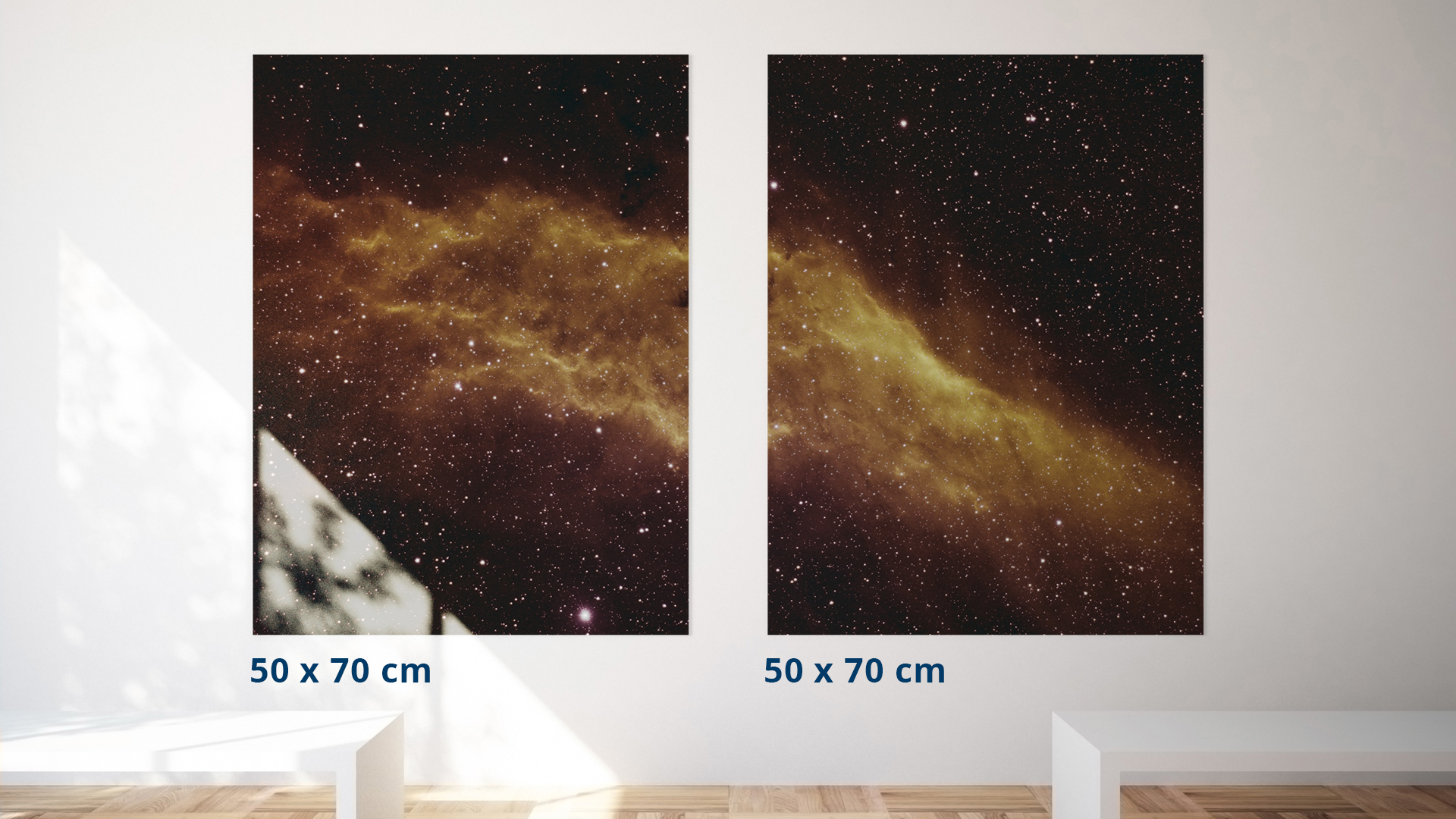 direktdruckowl Astro-Grafie Diptychon direktdruckowl Astro-Grafie Diptychon